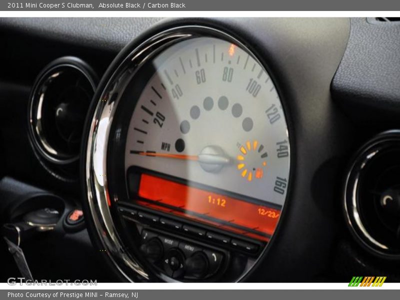 Absolute Black / Carbon Black 2011 Mini Cooper S Clubman