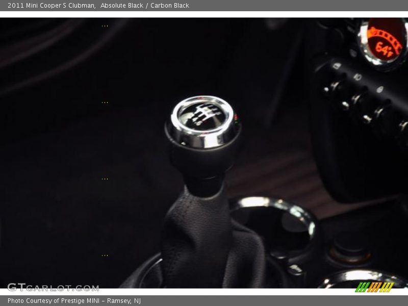 Absolute Black / Carbon Black 2011 Mini Cooper S Clubman