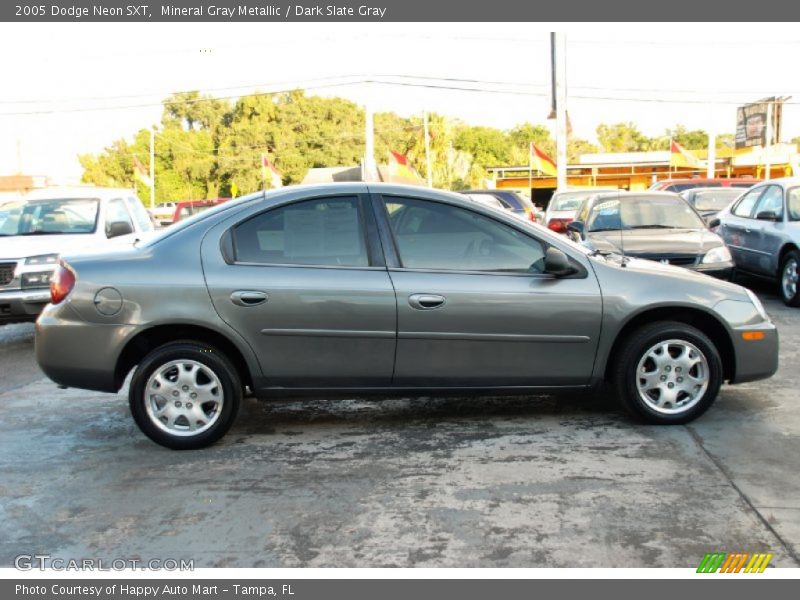 Mineral Gray Metallic / Dark Slate Gray 2005 Dodge Neon SXT