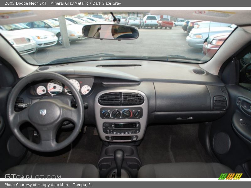 Mineral Gray Metallic / Dark Slate Gray 2005 Dodge Neon SXT