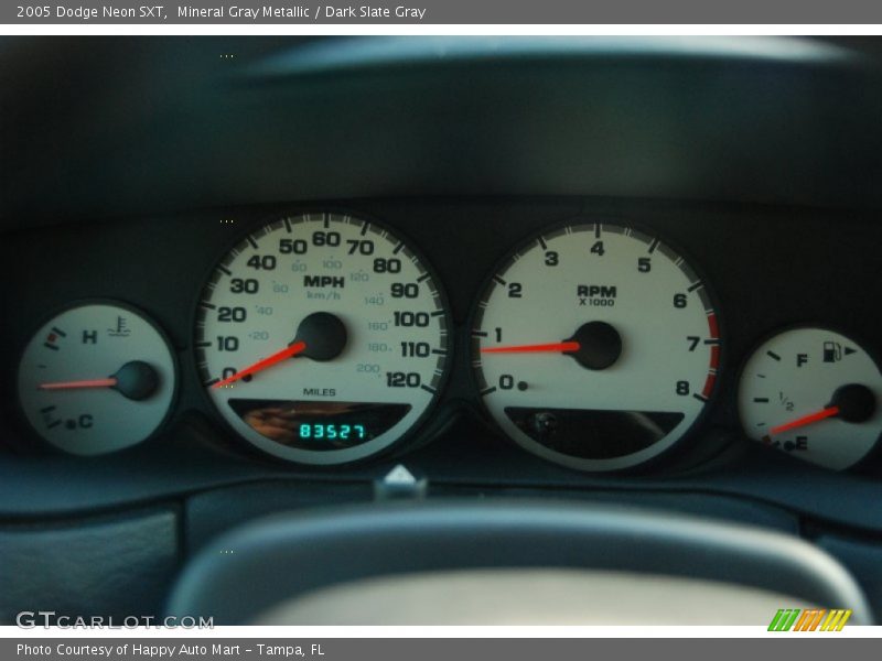 Mineral Gray Metallic / Dark Slate Gray 2005 Dodge Neon SXT