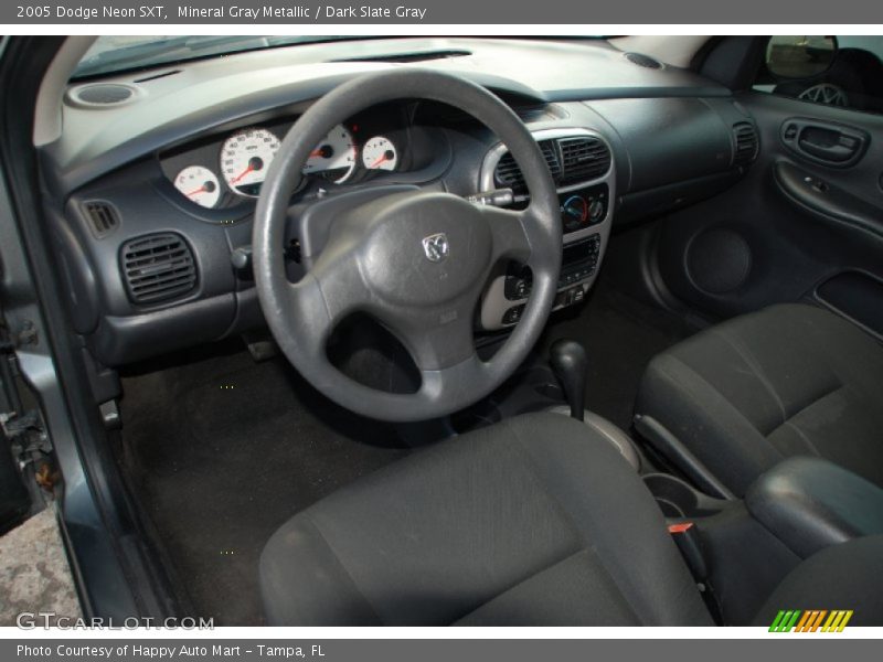 Mineral Gray Metallic / Dark Slate Gray 2005 Dodge Neon SXT