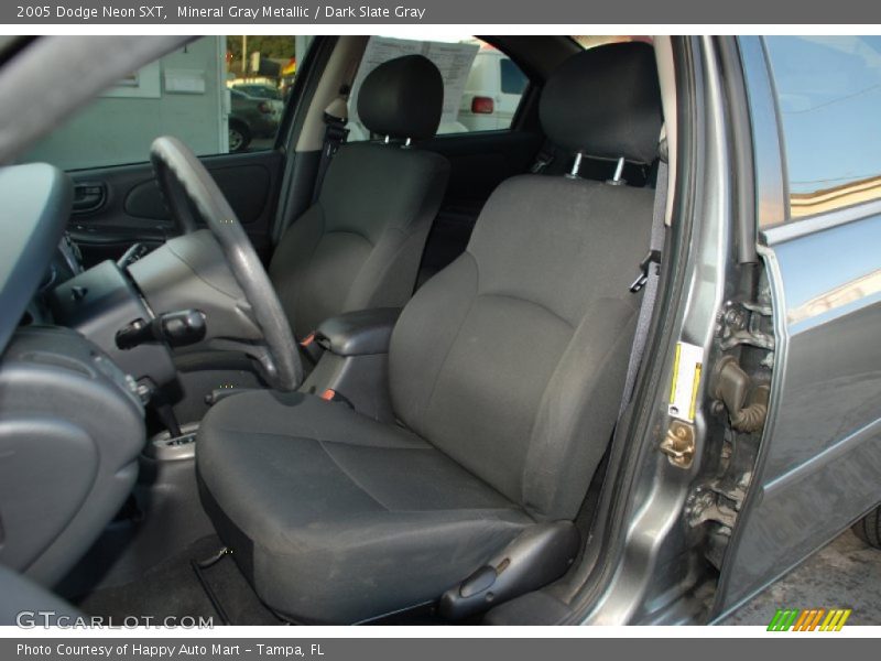 Mineral Gray Metallic / Dark Slate Gray 2005 Dodge Neon SXT