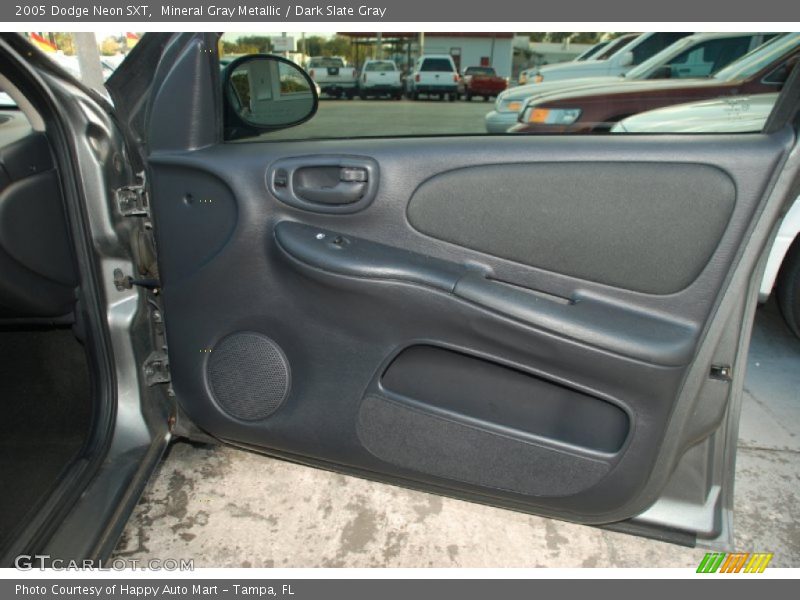 Mineral Gray Metallic / Dark Slate Gray 2005 Dodge Neon SXT