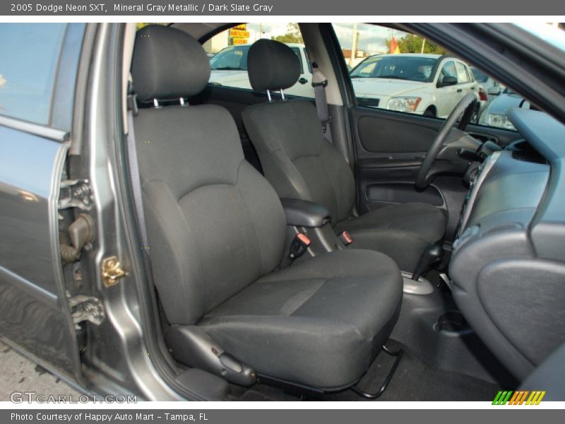 Mineral Gray Metallic / Dark Slate Gray 2005 Dodge Neon SXT