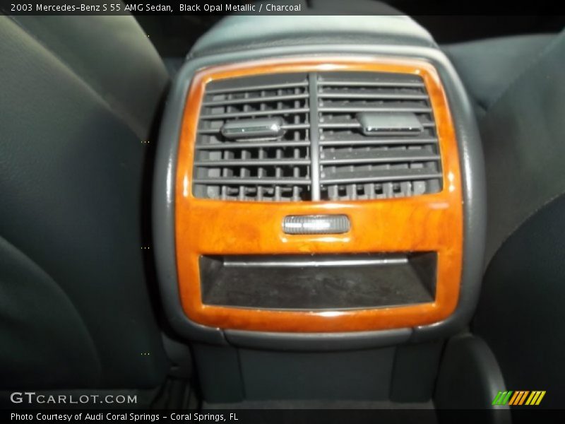 Black Opal Metallic / Charcoal 2003 Mercedes-Benz S 55 AMG Sedan