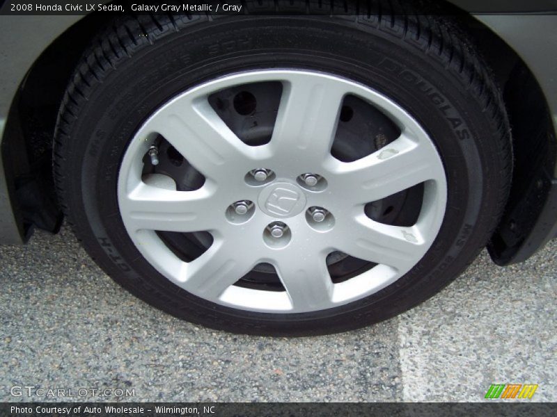 Galaxy Gray Metallic / Gray 2008 Honda Civic LX Sedan