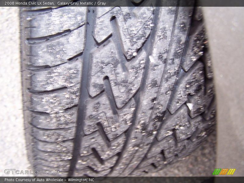 Galaxy Gray Metallic / Gray 2008 Honda Civic LX Sedan