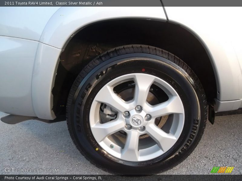 Classic Silver Metallic / Ash 2011 Toyota RAV4 Limited