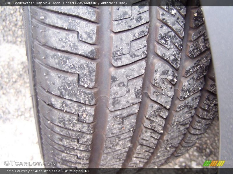 United Grey Metallic / Anthracite Black 2008 Volkswagen Rabbit 4 Door