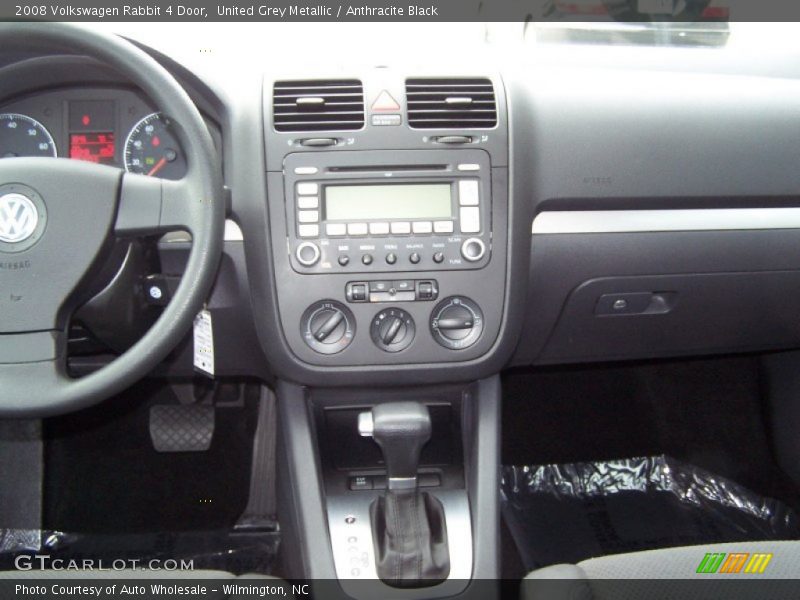 United Grey Metallic / Anthracite Black 2008 Volkswagen Rabbit 4 Door