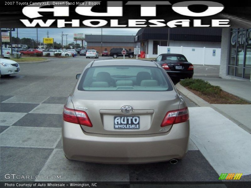 Desert Sand Mica / Bisque 2007 Toyota Camry XLE