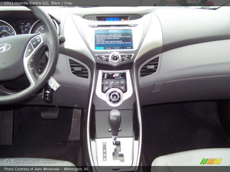 Black / Gray 2011 Hyundai Elantra GLS