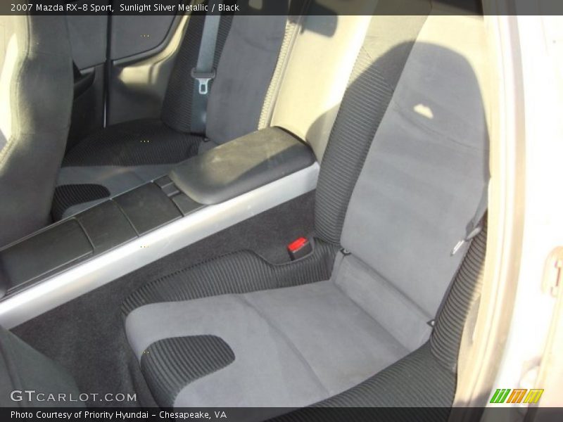 Sunlight Silver Metallic / Black 2007 Mazda RX-8 Sport