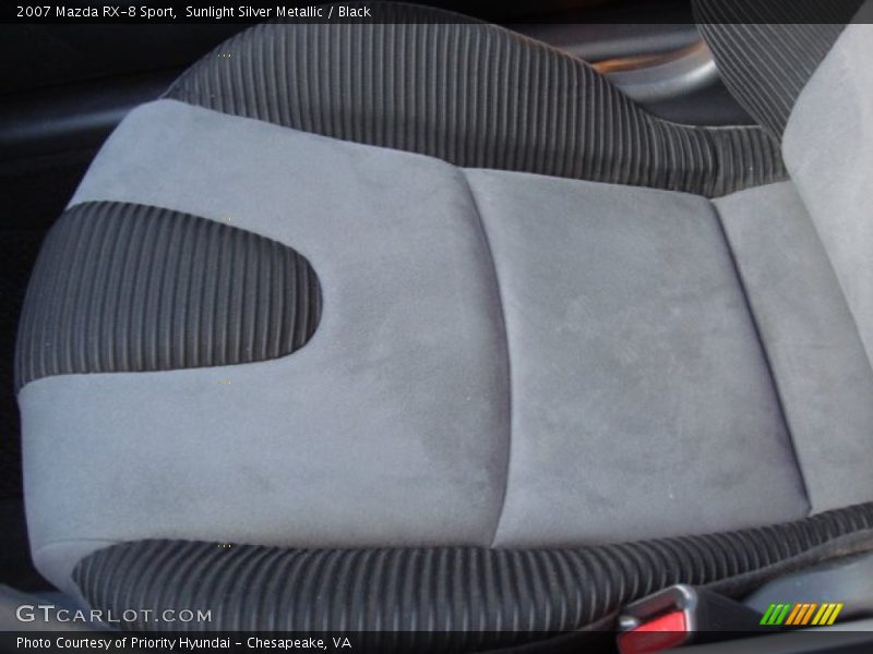 Sunlight Silver Metallic / Black 2007 Mazda RX-8 Sport