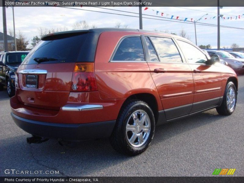 Sunset Bronze Pearl / Light Taupe/Dark Slate Gray 2006 Chrysler Pacifica Touring