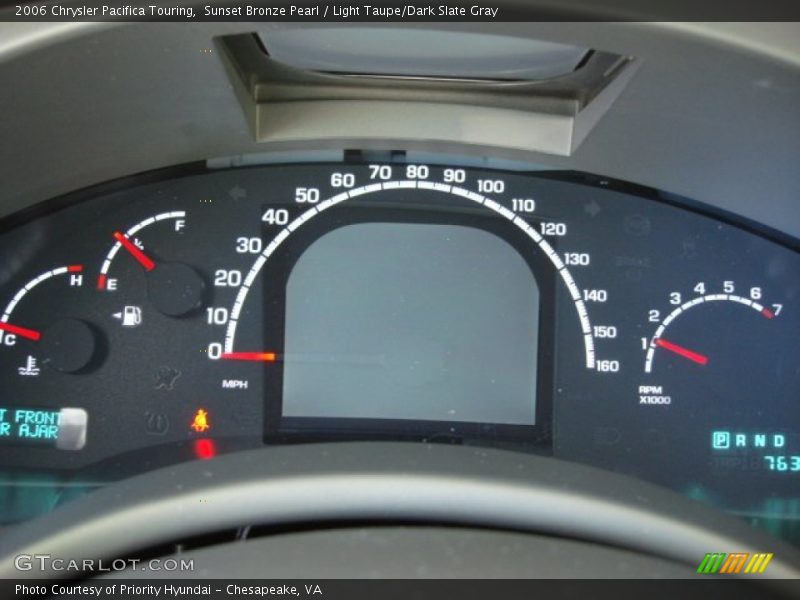 Sunset Bronze Pearl / Light Taupe/Dark Slate Gray 2006 Chrysler Pacifica Touring