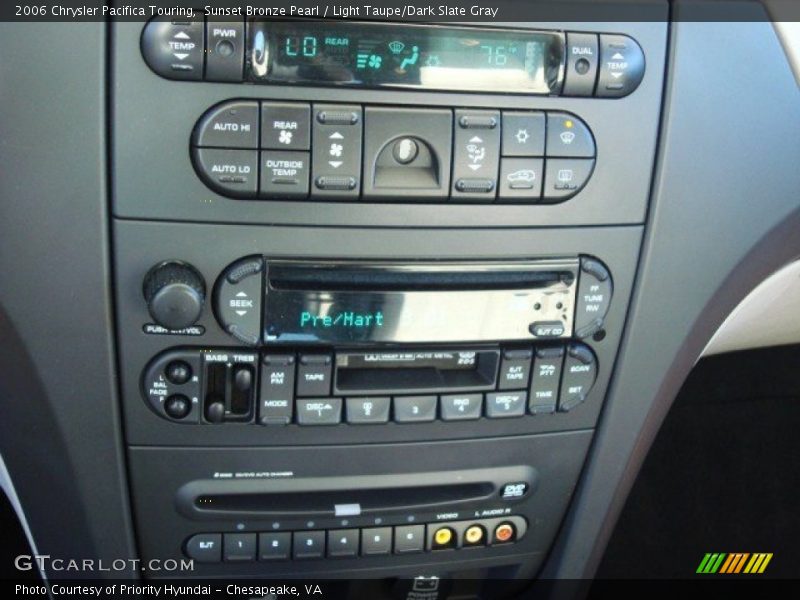 Sunset Bronze Pearl / Light Taupe/Dark Slate Gray 2006 Chrysler Pacifica Touring