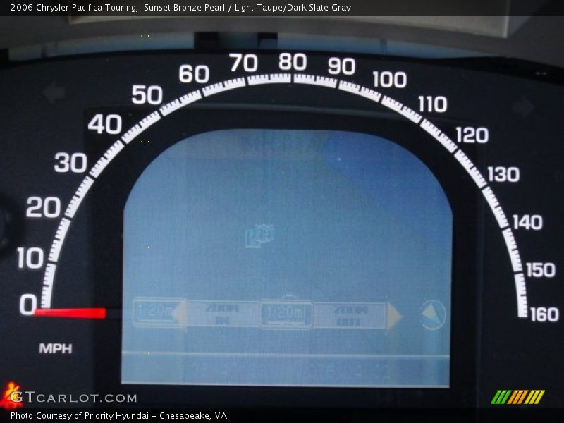 Sunset Bronze Pearl / Light Taupe/Dark Slate Gray 2006 Chrysler Pacifica Touring