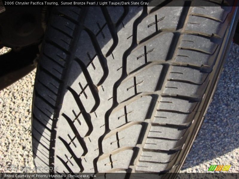 Sunset Bronze Pearl / Light Taupe/Dark Slate Gray 2006 Chrysler Pacifica Touring