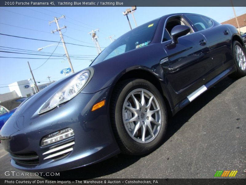 Yachting Blue Metallic / Yachting Blue 2010 Porsche Panamera 4S