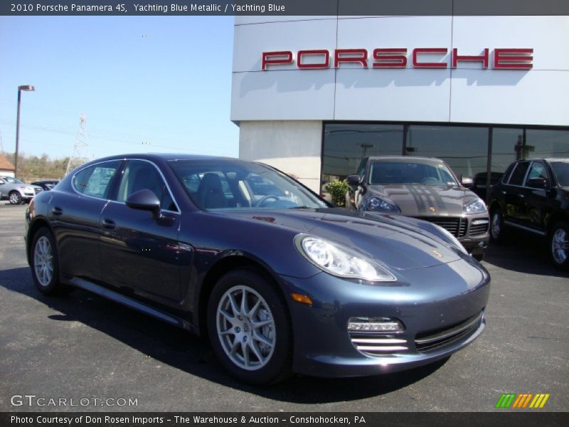 Yachting Blue Metallic / Yachting Blue 2010 Porsche Panamera 4S