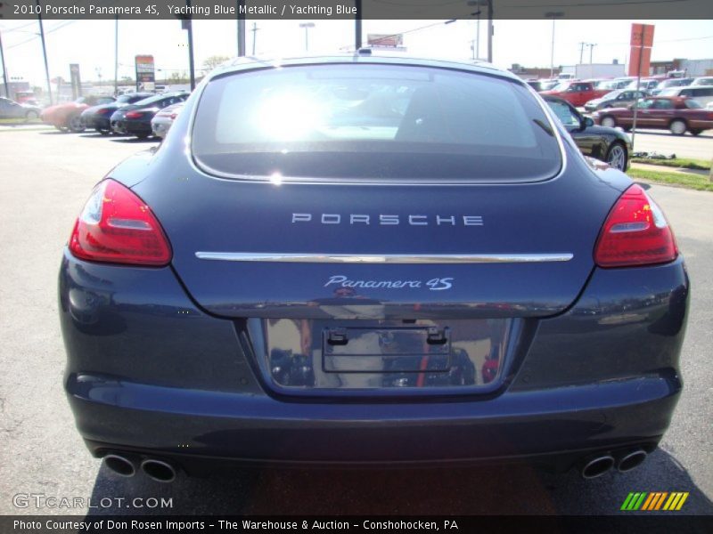 Yachting Blue Metallic / Yachting Blue 2010 Porsche Panamera 4S