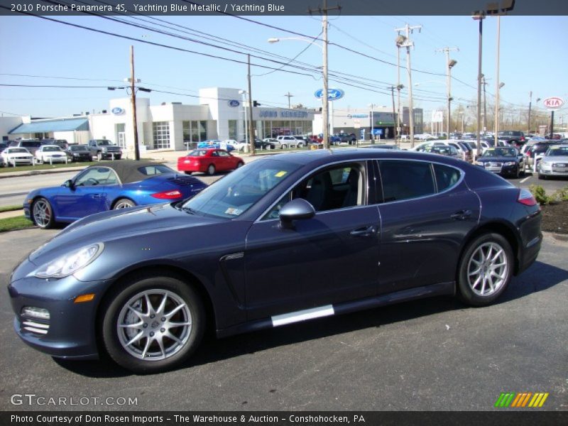 Yachting Blue Metallic / Yachting Blue 2010 Porsche Panamera 4S