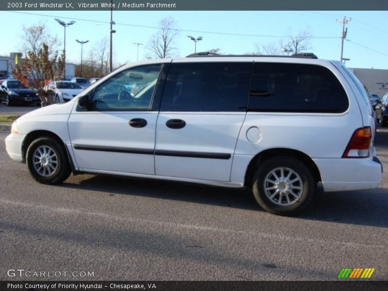 Vibrant White / Medium Parchment 2003 Ford Windstar LX