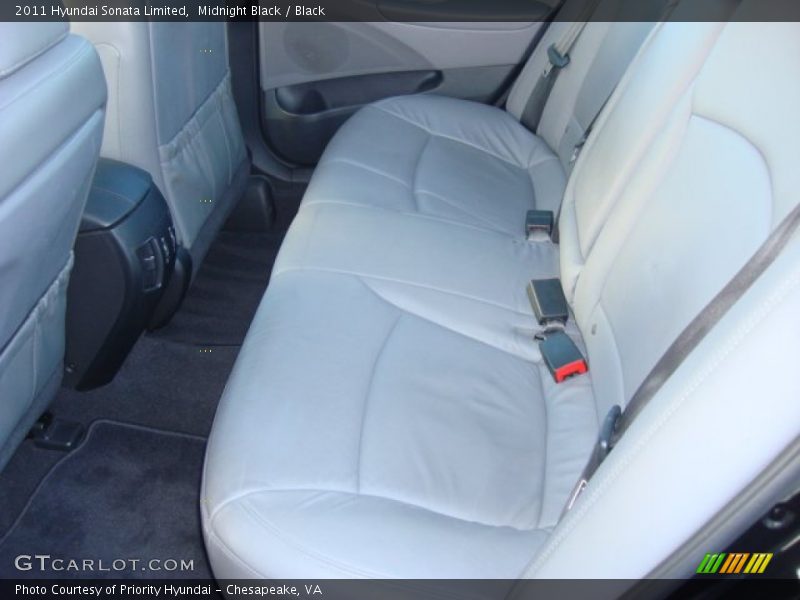 Midnight Black / Black 2011 Hyundai Sonata Limited