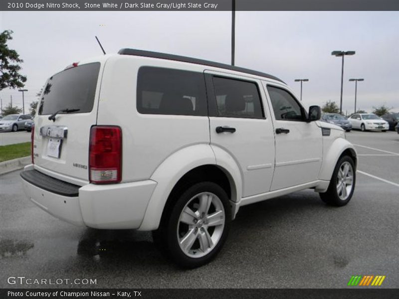 Stone White / Dark Slate Gray/Light Slate Gray 2010 Dodge Nitro Shock