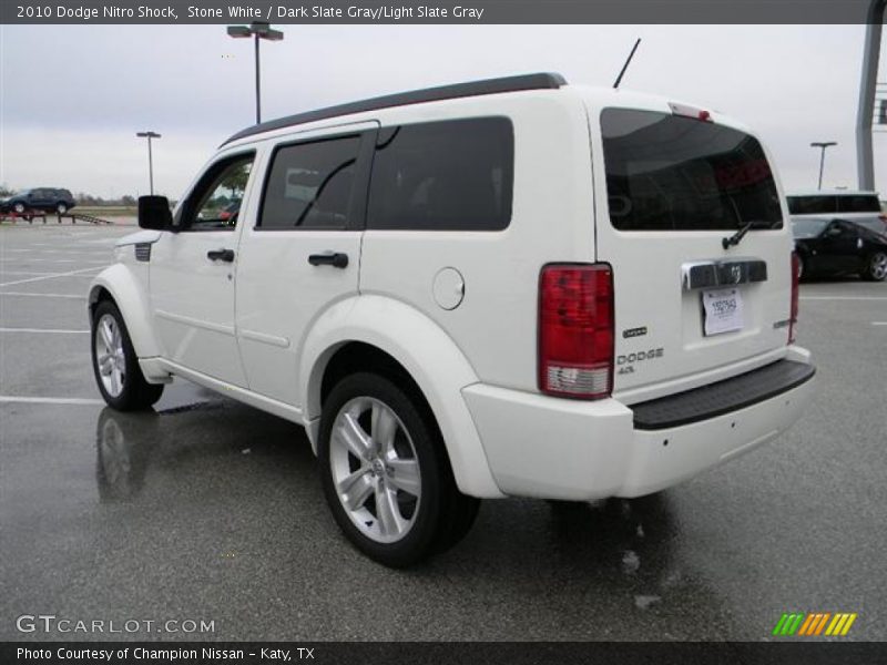 Stone White / Dark Slate Gray/Light Slate Gray 2010 Dodge Nitro Shock