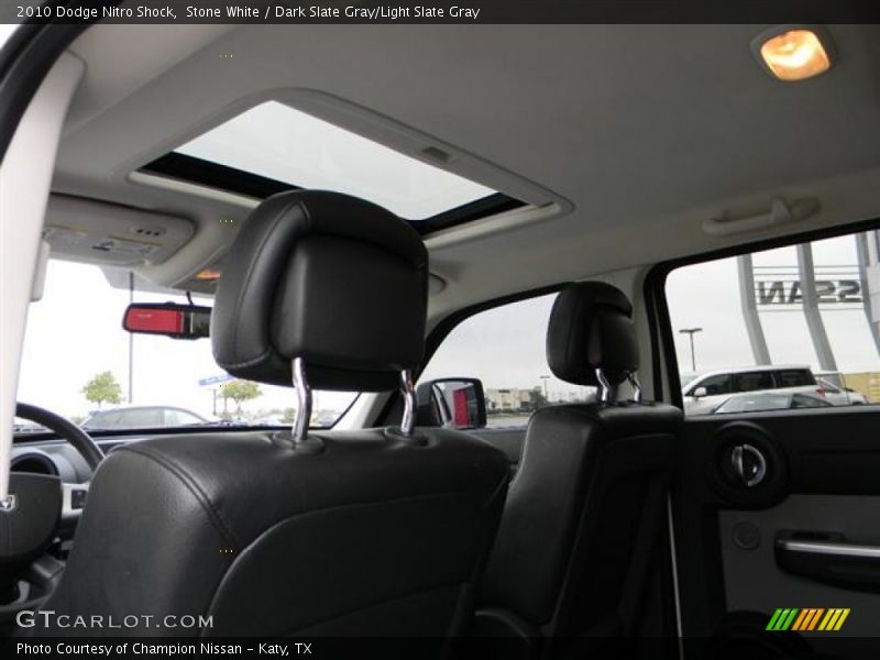 Stone White / Dark Slate Gray/Light Slate Gray 2010 Dodge Nitro Shock
