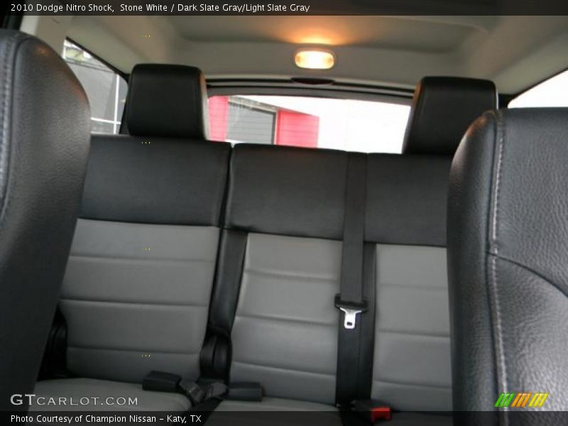 Stone White / Dark Slate Gray/Light Slate Gray 2010 Dodge Nitro Shock