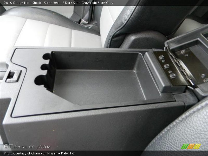 Stone White / Dark Slate Gray/Light Slate Gray 2010 Dodge Nitro Shock