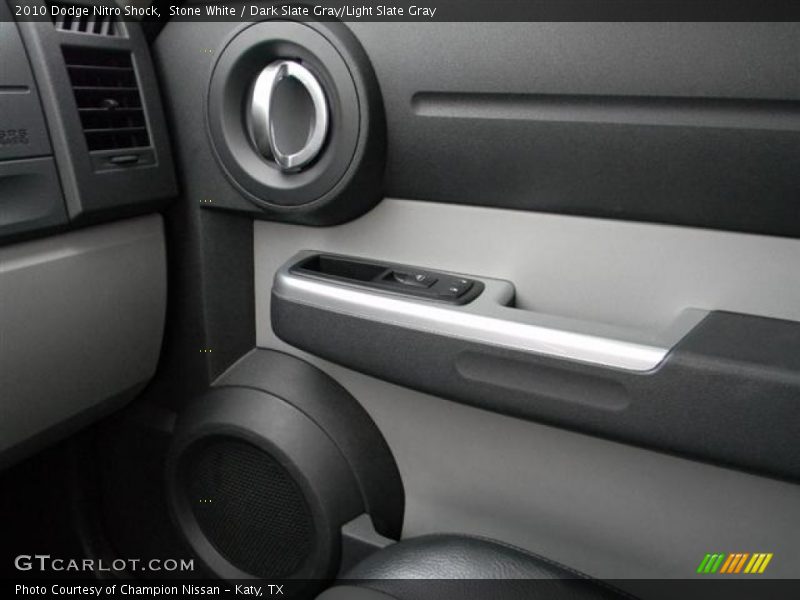 Stone White / Dark Slate Gray/Light Slate Gray 2010 Dodge Nitro Shock