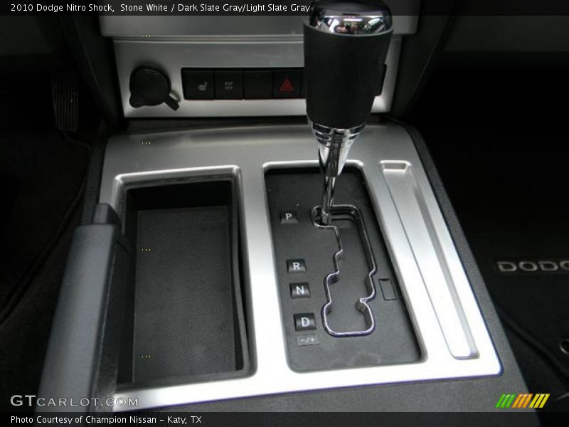 Stone White / Dark Slate Gray/Light Slate Gray 2010 Dodge Nitro Shock