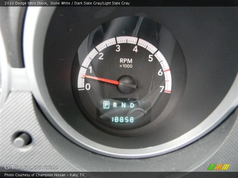 Stone White / Dark Slate Gray/Light Slate Gray 2010 Dodge Nitro Shock