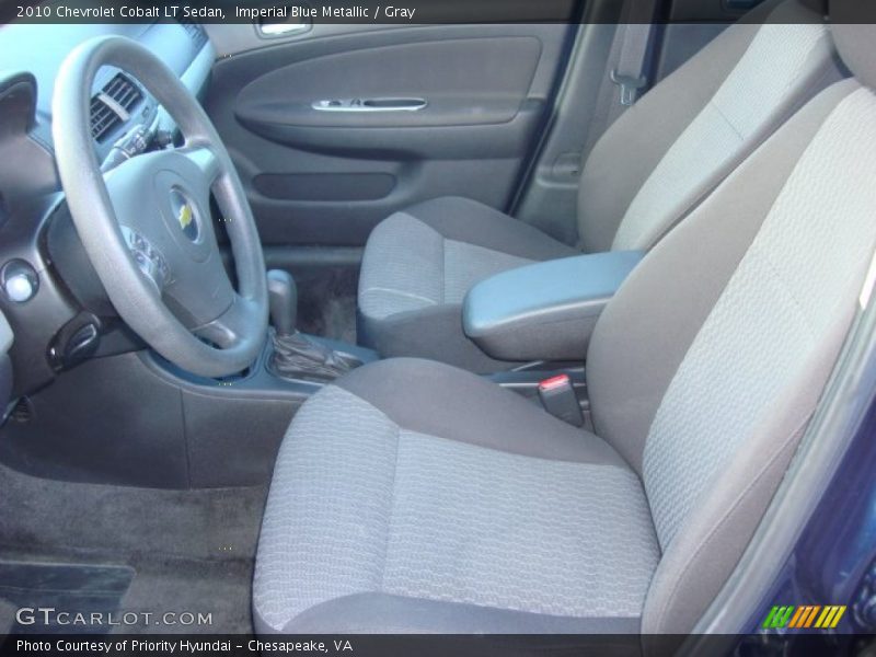 Imperial Blue Metallic / Gray 2010 Chevrolet Cobalt LT Sedan