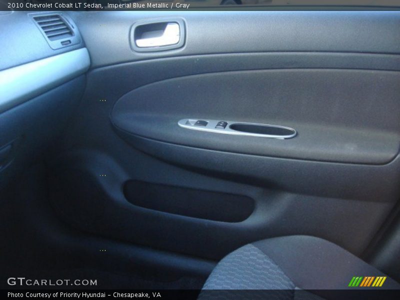 Imperial Blue Metallic / Gray 2010 Chevrolet Cobalt LT Sedan