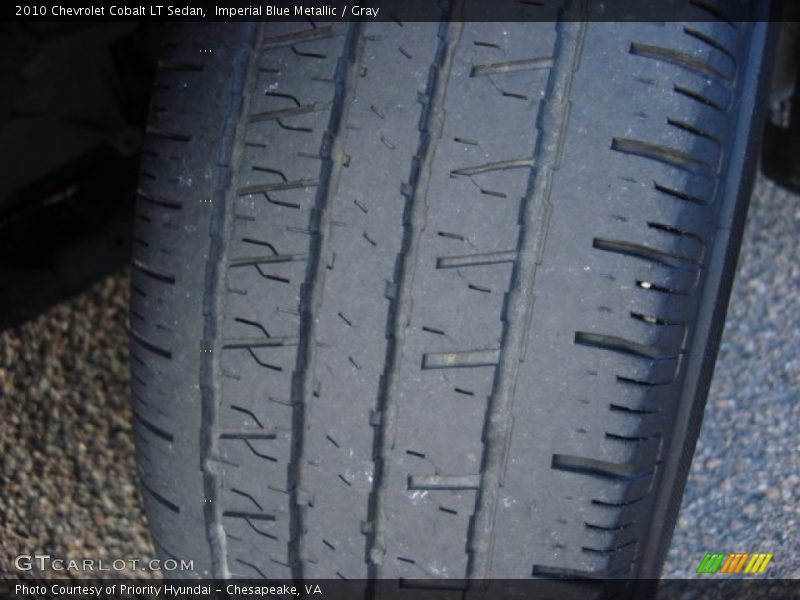 Imperial Blue Metallic / Gray 2010 Chevrolet Cobalt LT Sedan