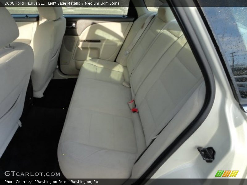 Light Sage Metallic / Medium Light Stone 2008 Ford Taurus SEL
