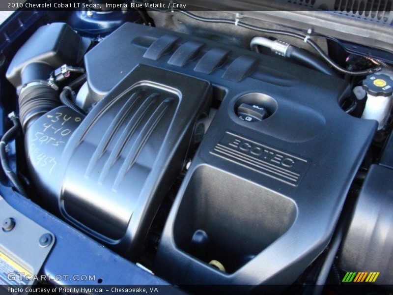 Imperial Blue Metallic / Gray 2010 Chevrolet Cobalt LT Sedan