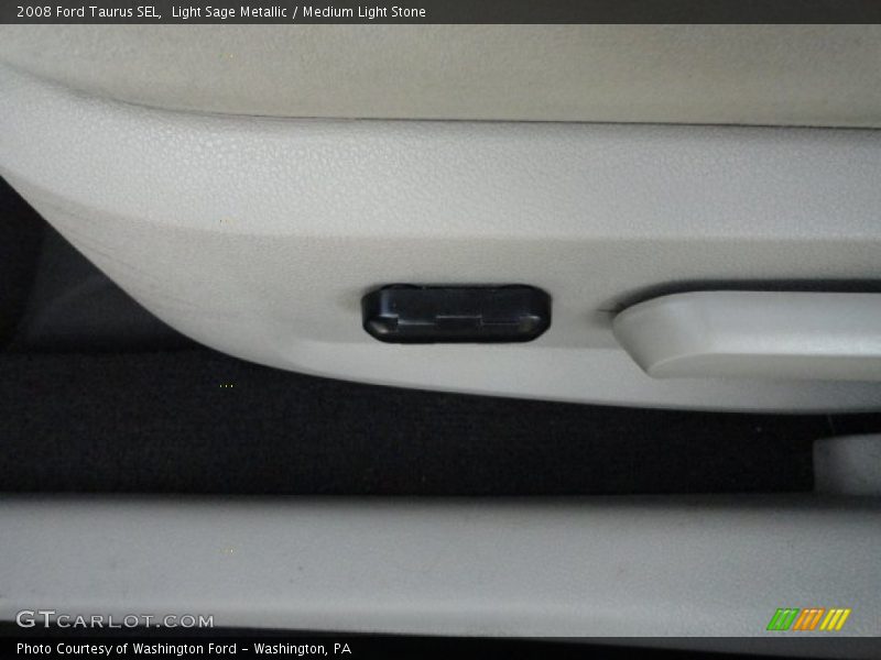 Light Sage Metallic / Medium Light Stone 2008 Ford Taurus SEL