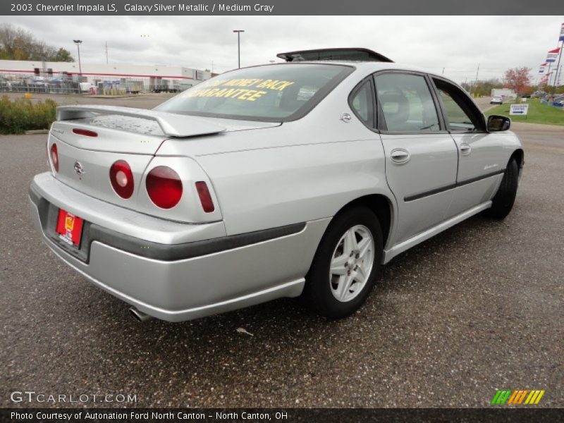 Galaxy Silver Metallic / Medium Gray 2003 Chevrolet Impala LS