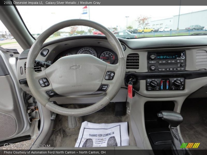 Galaxy Silver Metallic / Medium Gray 2003 Chevrolet Impala LS