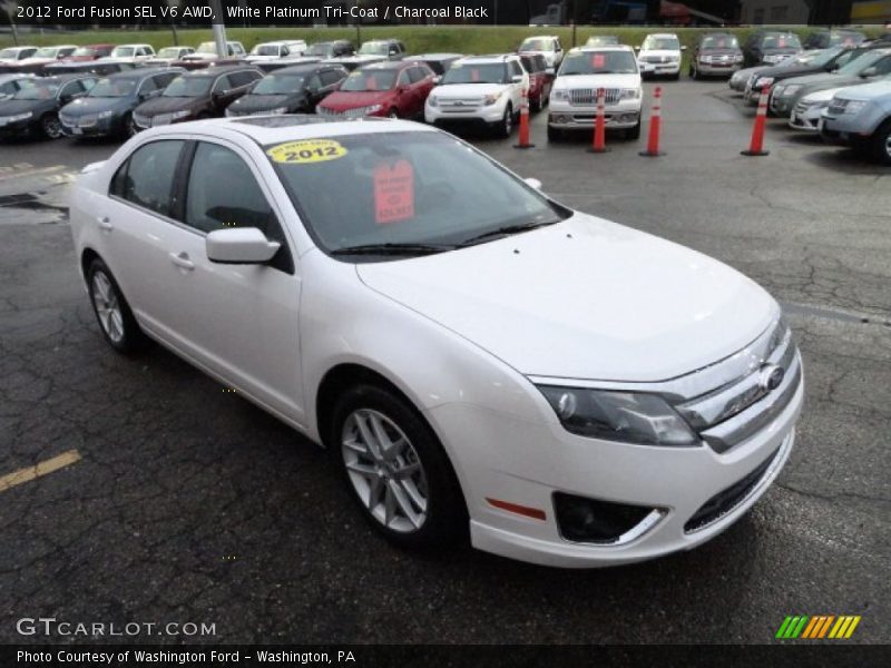 Front 3/4 View of 2012 Fusion SEL V6 AWD