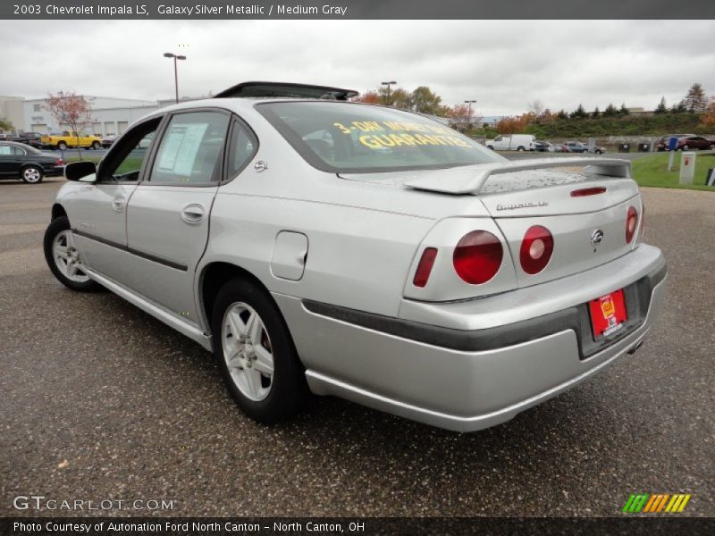 Galaxy Silver Metallic / Medium Gray 2003 Chevrolet Impala LS