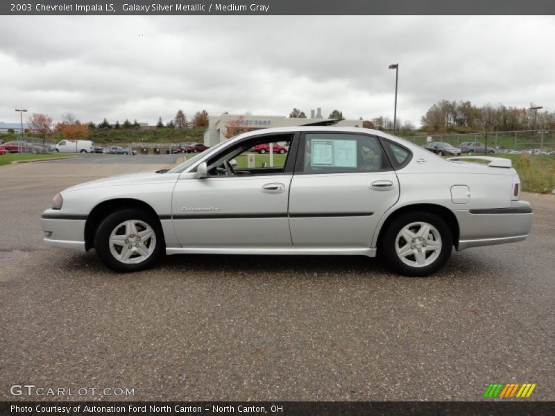 Galaxy Silver Metallic / Medium Gray 2003 Chevrolet Impala LS