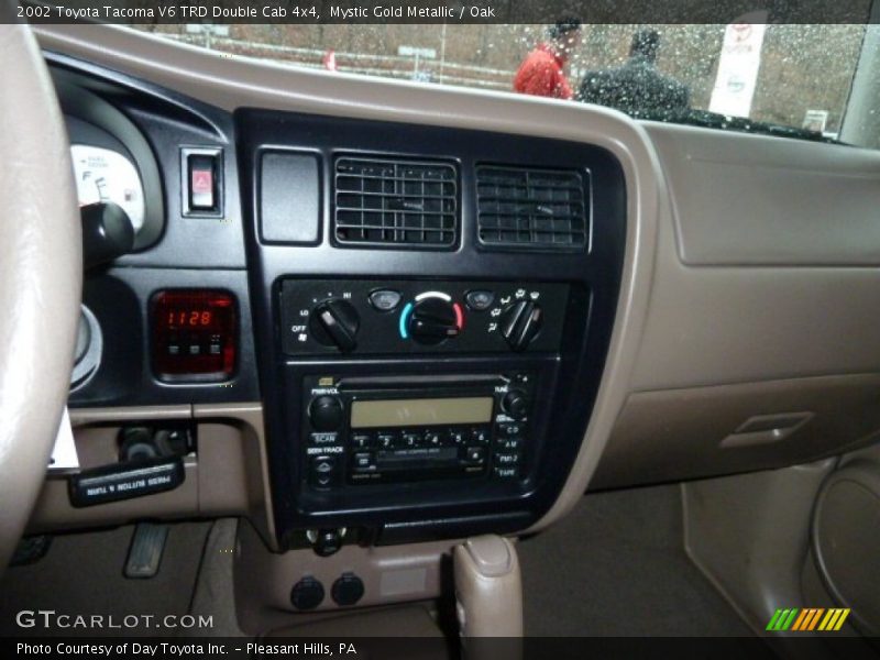 Mystic Gold Metallic / Oak 2002 Toyota Tacoma V6 TRD Double Cab 4x4